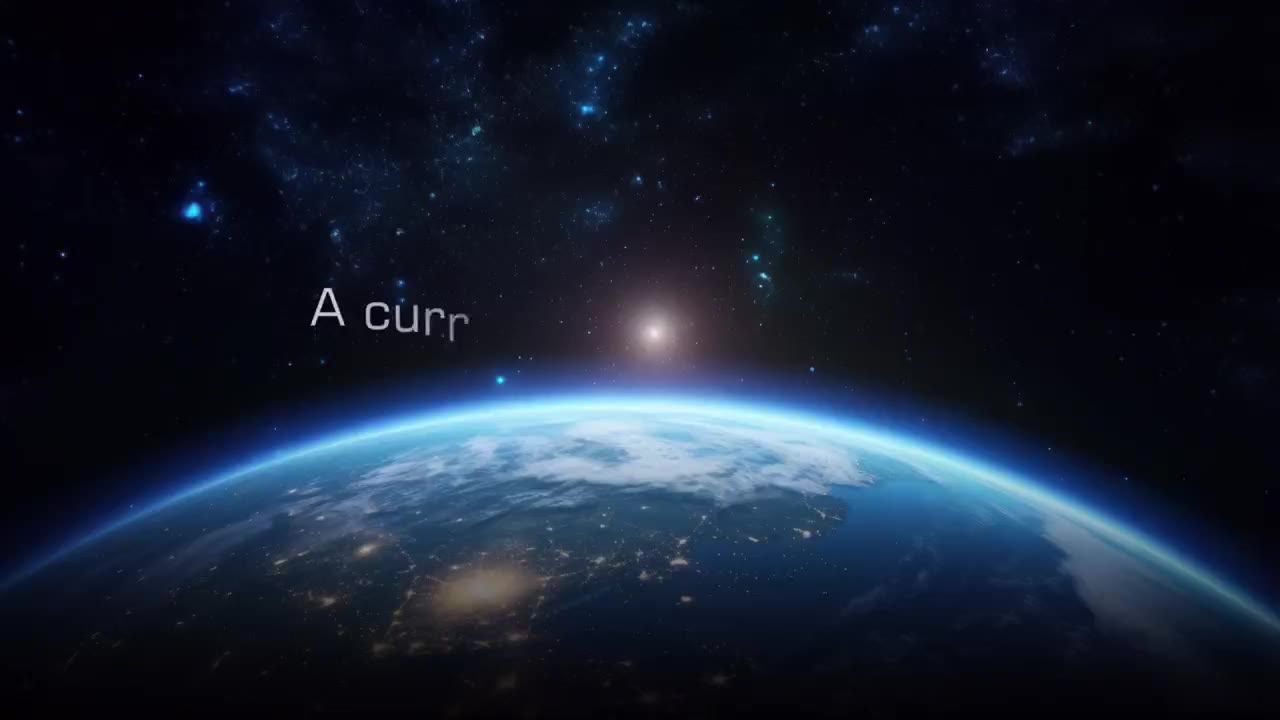 Space VFX typography edit still